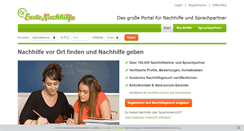 Desktop Screenshot of erstenachhilfe.de